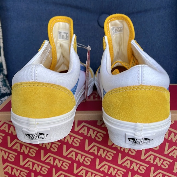 Vans Old Skool Sport Pop Yellow White WMNS - Picture 14 of 16